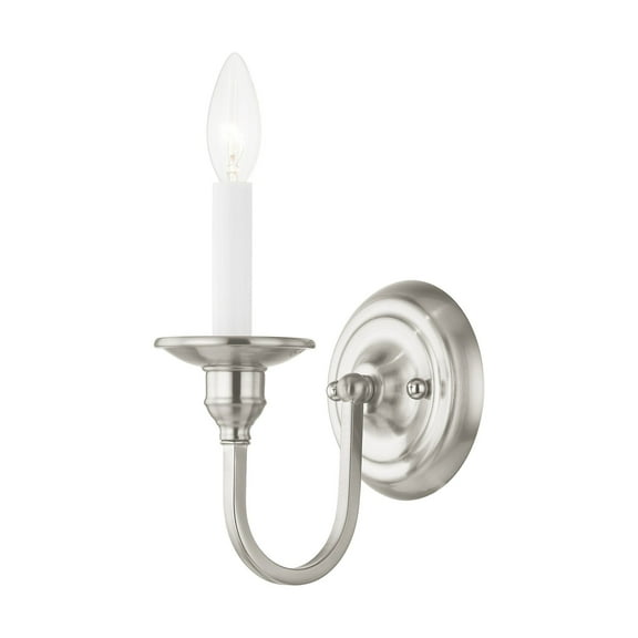 Livex Lighting Cranford Wall Sconce in Brushed Nickel