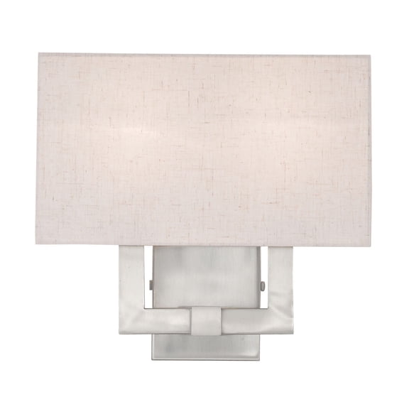 Livex Lighting - Meridian - 2 Light ADA Wall Sconce in Modern Style - 13 Inches