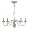 thumbnail image 1 of Livex Lighting - Windsor - 5 Light Chandelier in Traditional Style - 24 Inches, 1 of 10