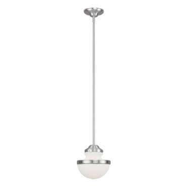 Livex Lighting 5724 Oldwick 8" Wide Mini Pendant - Nickel