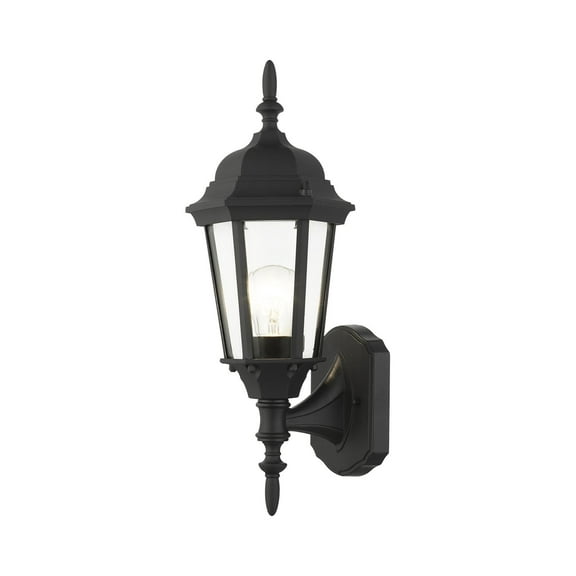 Livex Lighting - Hamilton - 1 Light Outdoor Wall Lantern in Traditional Style -