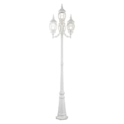 Livex Lighting - Frontec - 4 Light Outdoor Post Light in Style - 24 Inches wide