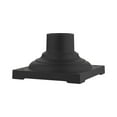 thumbnail image 1 of Livex Lighting 7715-14 5" Tall Pier Mount Adapter - Black, 1 of 2