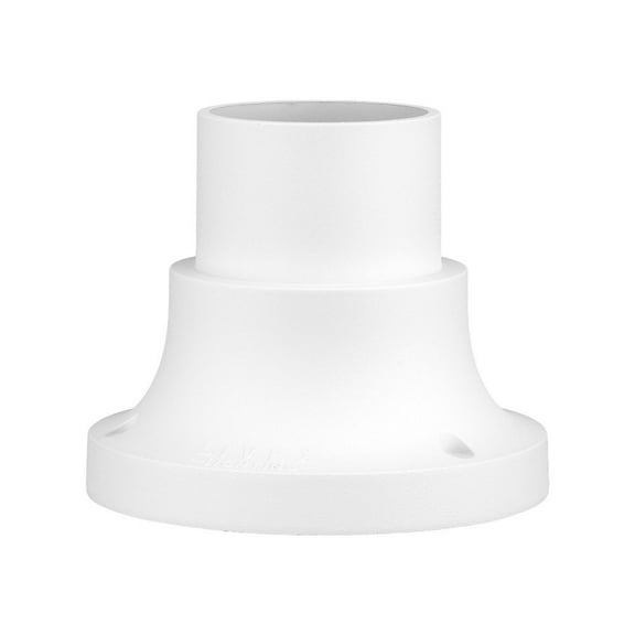 Livex Lighting 78212 5-1/2" Wide Pier Mount Base - White