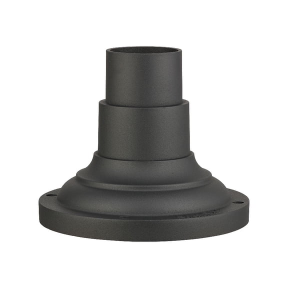 Livex Lighting 78216-14 8" Wide Pier Mount Base - Black