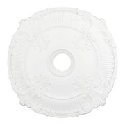 Livex Lighting Buckingham Ceiling Medallion in White