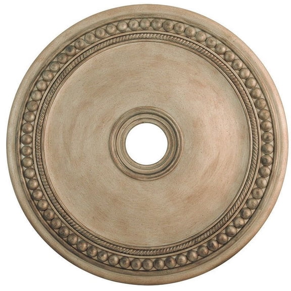 82076-71-Livex Lighting-Wingate - Ceiling Medallion in Style - 30 Inches wide by 2.5 Inches high-Hand Applied Venetian Golden Bronze Finish