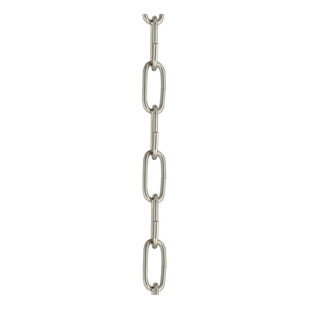Heavy Duty Decorative Chain in Polished Nickel Finish