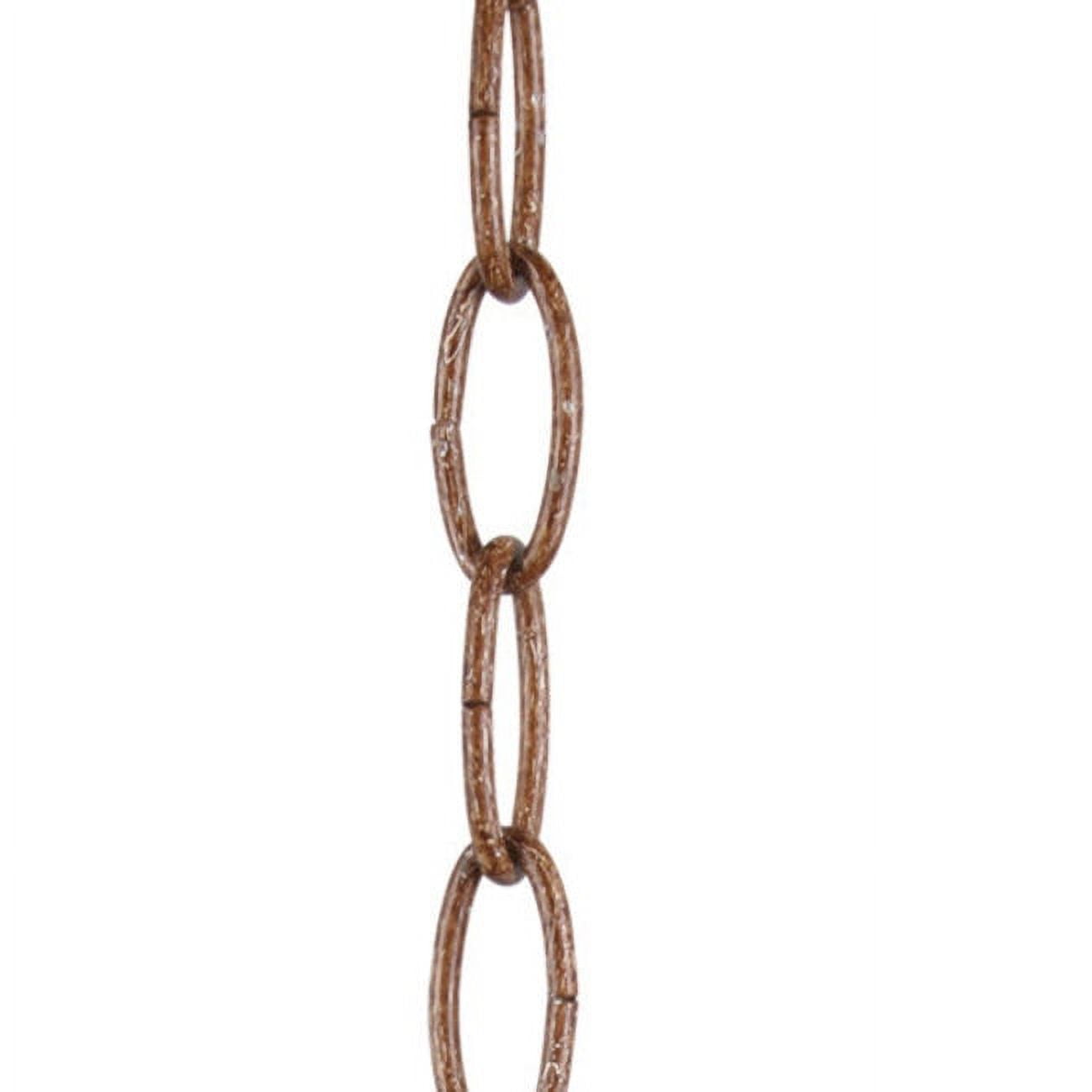 Antique Brass Heavy Duty Decorative Steel Chain, 3 ft