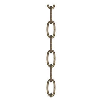 Watris Veiyi 2-Piece Decorative Hanging Chain – 78.74″ Total Gold Chain For Chandeliers, Costumes, Or DIY Crafts