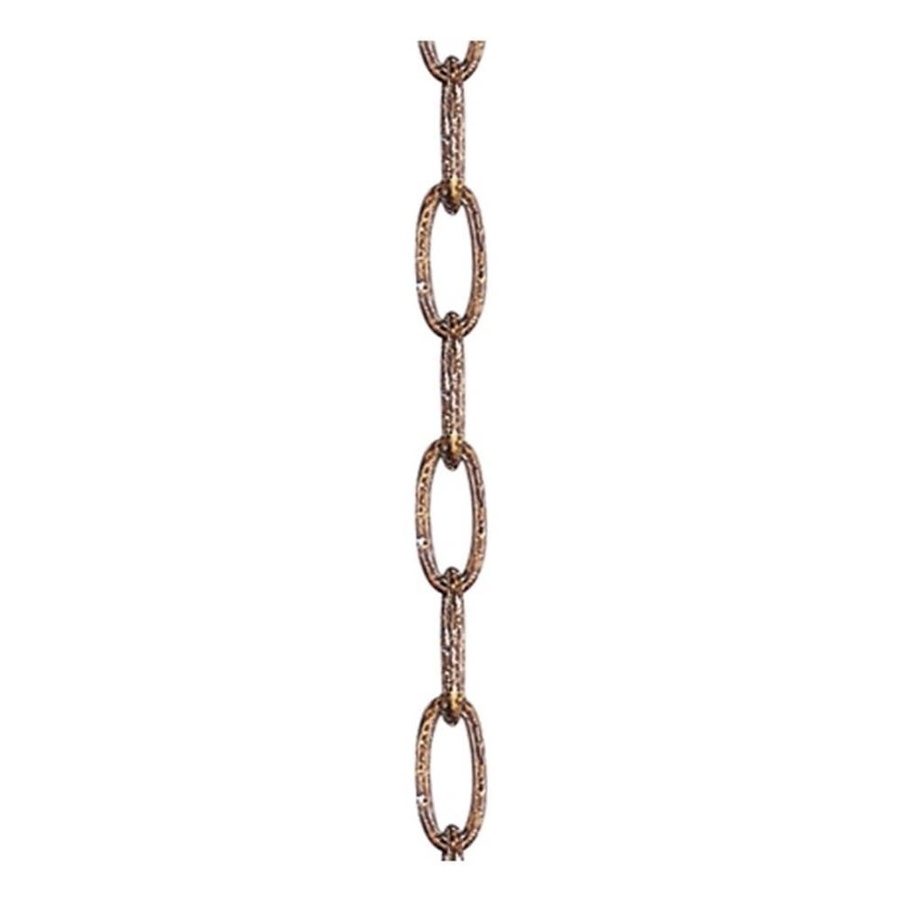 Venetian Patina Heavy Duty Decorative Steel Chain, 3 Feet