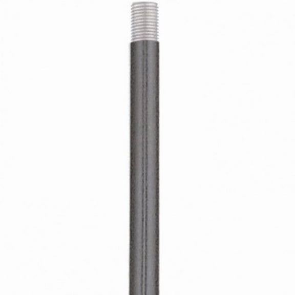 56050-34 Livex Lighting Accessory - 12 Inch Extension Rod-Brushed Silver Finish