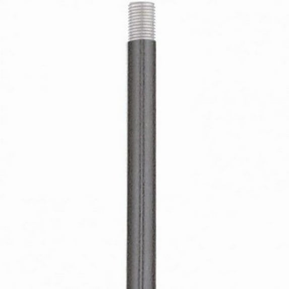 56050-34 Livex Lighting Accessory - 12 Inch Extension Rod-Brushed Silver Finish