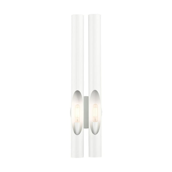 Livex Lighting - Acra - 2 Light ADA Wall Sconce in Contemporary Style - 5.13