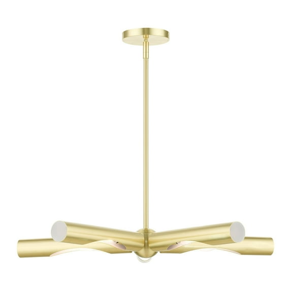 Livex Lighting - Acra - 5 Light Chandelier in Contemporary Style - 28 Inches