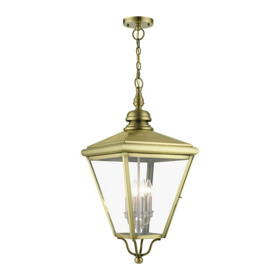Livex Lighting - Adams - 4 Light Extra Large Outdoor Pendant In Traditional
