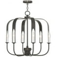 thumbnail image 1 of 51936-91 Livex Lighting Addison - 7 Light Chandelier In Contemporary Style-23.5 Inches Tall and 25 Inches Wide-Brushed Nickel Finish    -Traditional, 1 of 2
