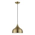 thumbnail image 1 of 40982-01 Livex Lighting Amador - 1 Light Pendant In Transitional Style-13.5 Inches Tall and 10 Inches Wide     -Traditional Installation, 1 of 8