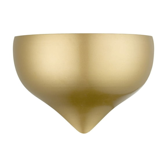 40987-33 Livex Lighting Amador - 1 Light Wall Sconce In Transitional Style-5.25 Inches Tall and 9.75 Inches Wide-Soft Gold Finish