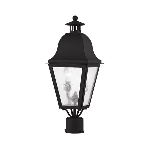Livex Lighting Amwell 2 Light Outdoor Post Lantern