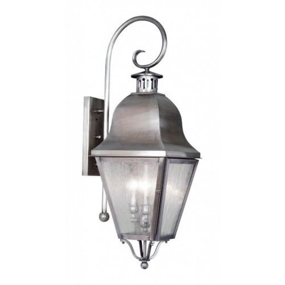 Livex Lighting Amwell 3 Light Outdoor Wall Lantern