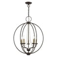 thumbnail image 1 of Livex Lighting - Arabella - 5 Light Globe Chandelier In Shabby Chic Style-28.25, 1 of 9