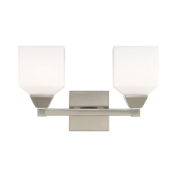 Livex Lighting - Aragon - 2 Light Bath Vanity in Traditional Style - 15 Inches