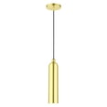 thumbnail image 1 of 46751-12 Livex Lighting Ardmore - 1 Light Pendant in Mid Century Modern Style - 5.13 Inches wide by 16.5 Inches high-Satin Brass Finish, 1 of 10