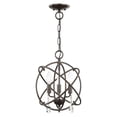 thumbnail image 1 of Livex Lighting - Aria - 3 Light Convertible Mini Chandelier in Glam Style -, 1 of 12