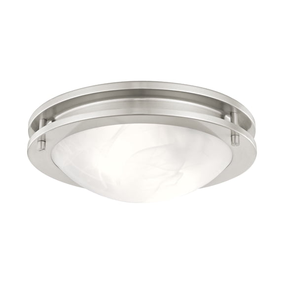 Livex Lighting Ariel Ceiling Mount in Brushed Nickel