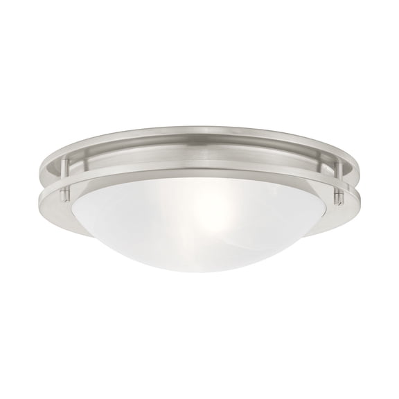 Livex Lighting Ariel Ceiling Mount in Brushed Nickel