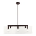 thumbnail image 1 of Livex Lighting - Ashcroft - 3 Light Chandelier in Contemporary Style - 7 Inches, 1 of 9