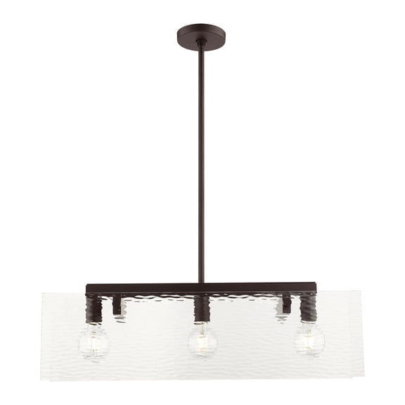 Livex Lighting - Ashcroft - 3 Light Chandelier in Contemporary Style - 7 Inches