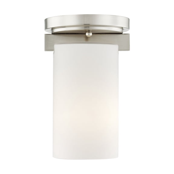Livex Lighting Astoria Ceiling Mount in Brushed Nickel