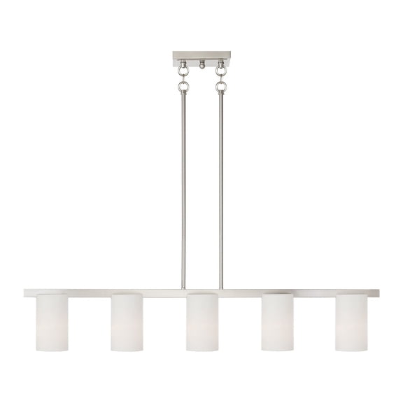 Livex Lighting Astoria Chandelier in Brushed Nickel