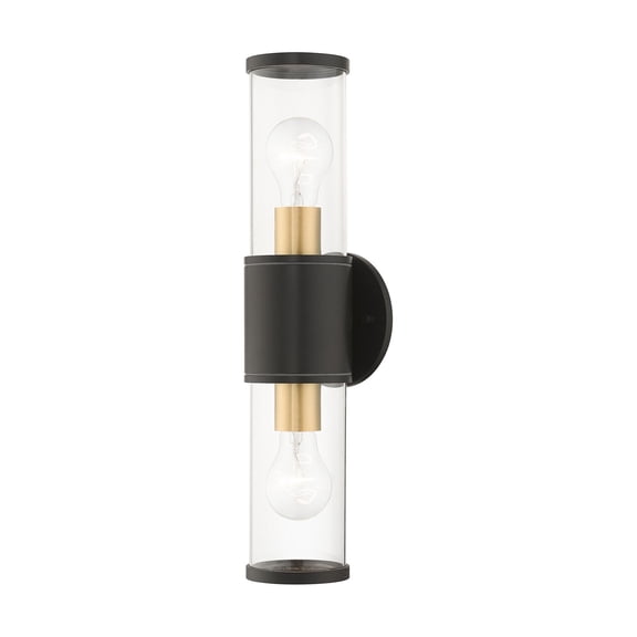 Livex Lighting - Atlantic - 2 Light Large Outdoor ADA Wall Lantern In