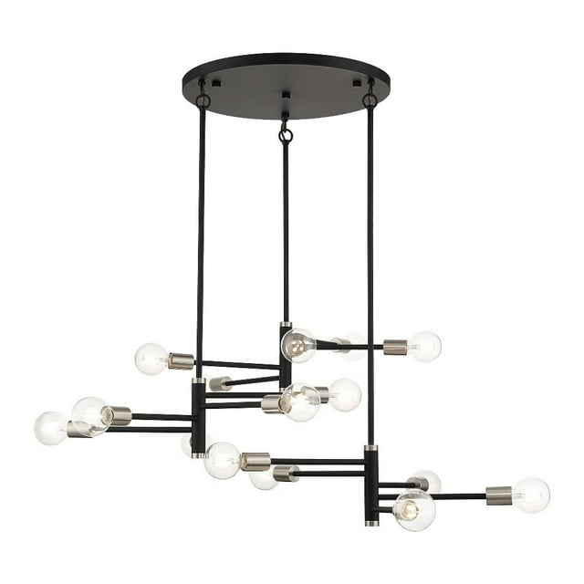 Livex Lighting - Bannister - 15 Light Extra Large Chandelier In Modern Style-31