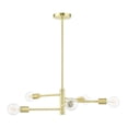 thumbnail image 1 of Livex Lighting - Bannister - 5 Light Chandelier in Mid Century Modern Style - 24, 1 of 8
