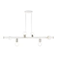 thumbnail image 1 of Livex Lighting - Bannister - 6 Light Linear Chandelier in Mid Century Modern, 1 of 9
