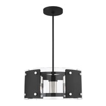 Livex Lighting - Barcelona - 7 Light Pendant in Industrial Style - 8 Inches wide