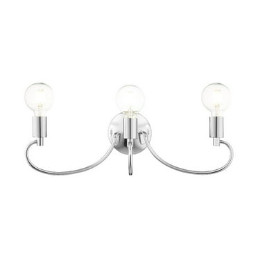 Livex Lighting - Bari - 3 Light Bath Vanity in New Traditional Style - 22 Inches