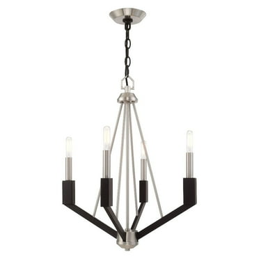 Livex Lighting - Beckett - 4 Light Mini Chandelier in Industrial Style - 18