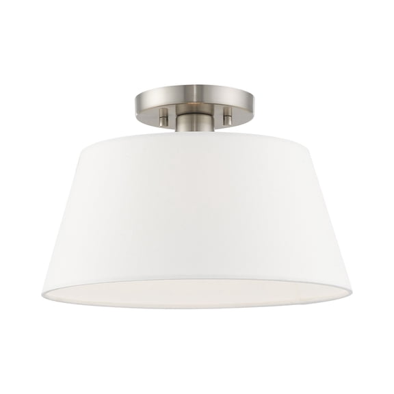 Livex Lighting - Belclaire - 1 Light Flush Mount in Contemporary Style - 13
