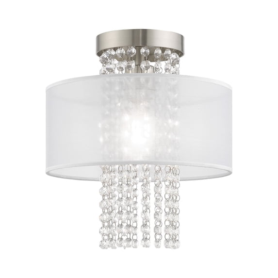 Livex Lighting - Bella Vista - 1 Light Flush Mount in Contemporary Style - 11