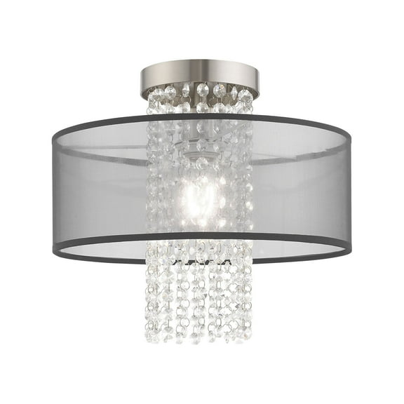 Livex Lighting - Bella Vista - 1 Light Flush Mount in Contemporary Style - 13