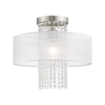 Livex Lighting - Bella Vista - 1 Light Flush Mount in Contemporary Style - 15
