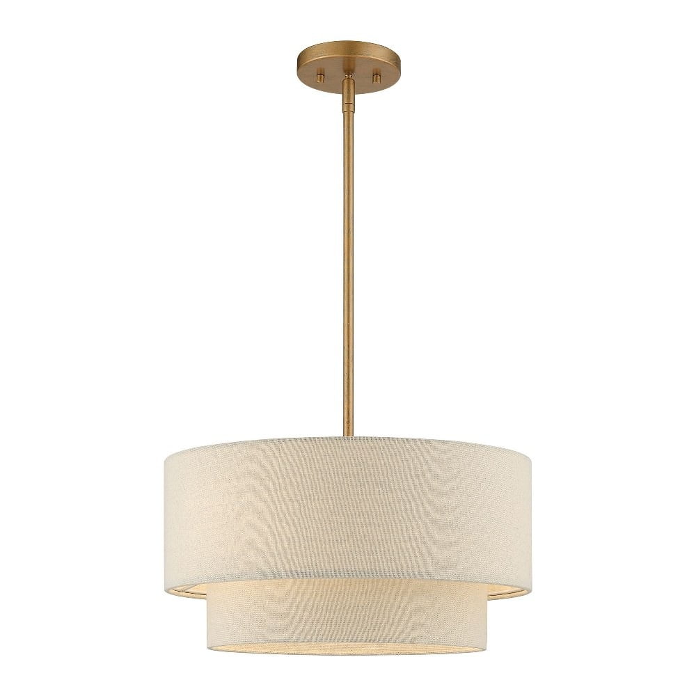 Livex Lighting 58892 Bellingham 3 Light 17" Wide Waterfall Chandelier ...