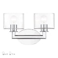 thumbnail image 1 of Livex Lighting - Bernardino - 2 Light Bath Vanity-9.75 Inches Tall and 16 Inches, 1 of 19