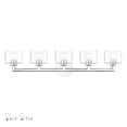 thumbnail image 1 of Livex Lighting - Bernardino - 5 Light Extra Large Bath Vanity-9.75 Inches Tall, 1 of 16