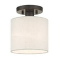 thumbnail image 1 of Livex Lighting - Blossom - 1 Light Petite Semi-Flush Mount In Transitional, 1 of 10